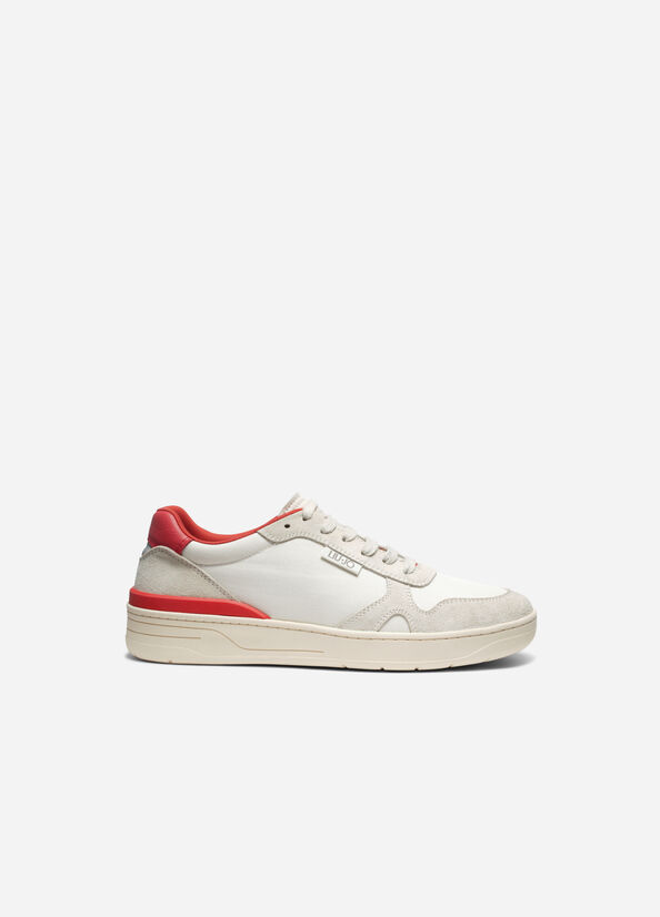 Liu Jo Canvas Sneakers Heren Rood | ACK-093164