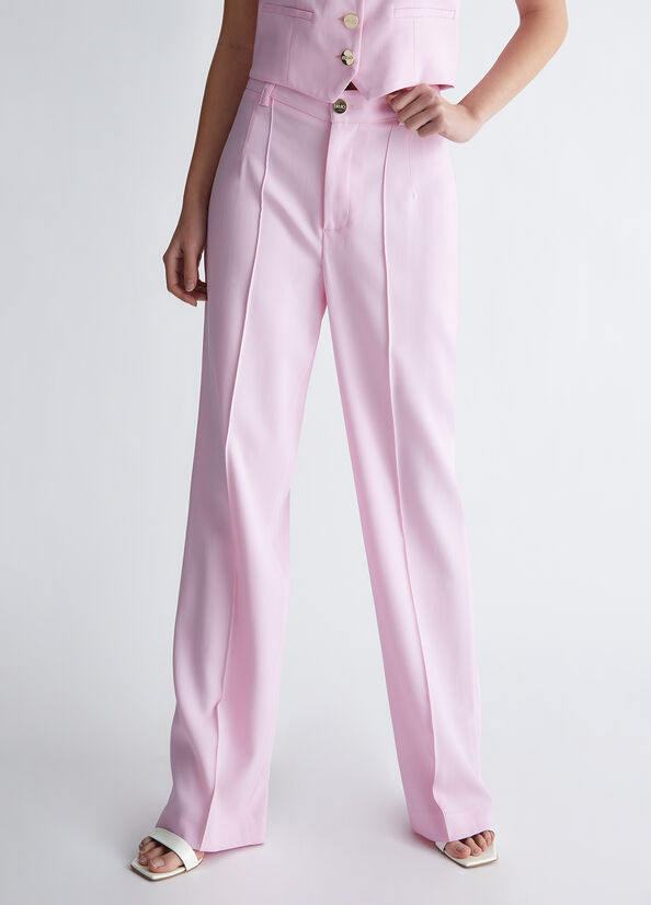 Liu Jo Eco-Friendly Francoise Broek Dames Roze | AJL-930218