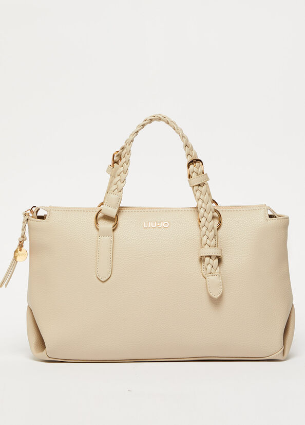 Liu Jo Eco-Friendly Handtas Dames Beige | JER-418762