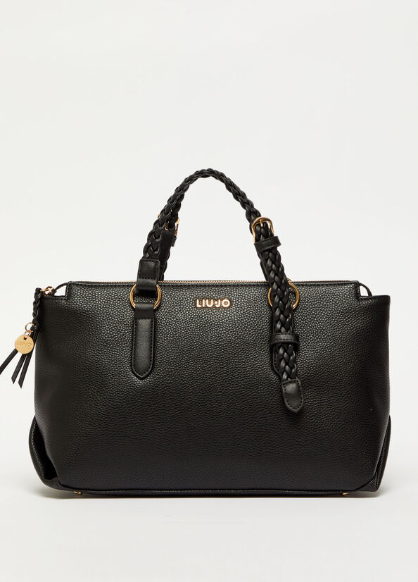 Liu Jo Eco-Friendly Handtas Dames Zwart | FMK-172405