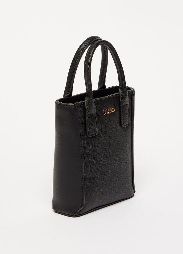 Liu Jo Eco-Friendly Handtas Dames Zwart | RQA-945761