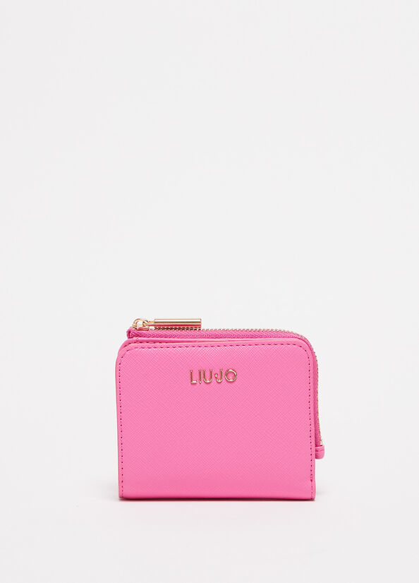 Liu Jo Eco-Friendly Portefeuille Dames Roze | LND-521760