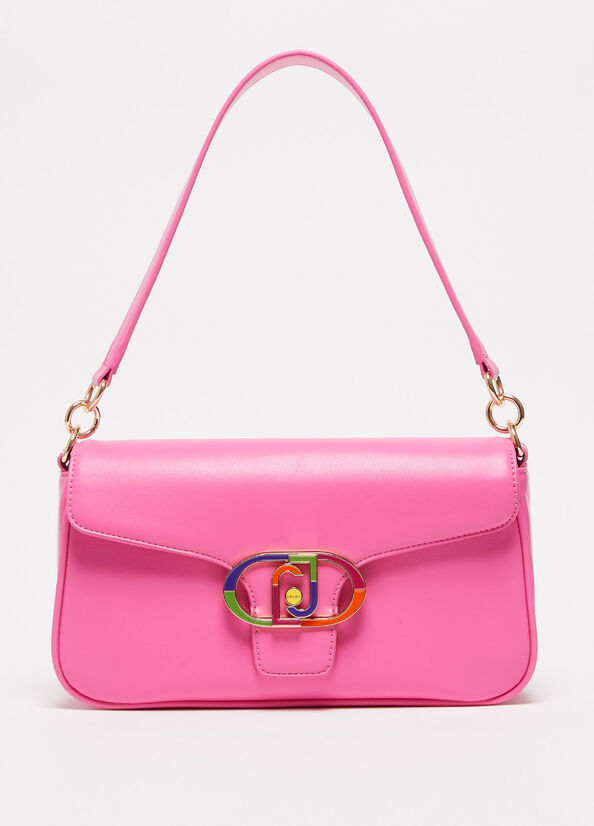 Liu Jo Eco-Friendly Shoulder Crossbodytassen Dames Roze | LFH-328906