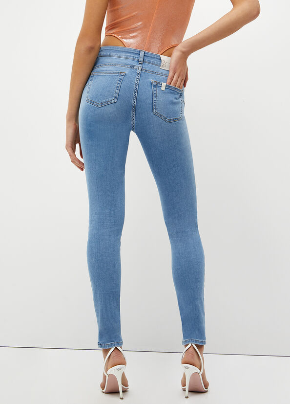 Liu Jo Eco-Friendly Skinny Jeans Dames Blauw | UVI-658792