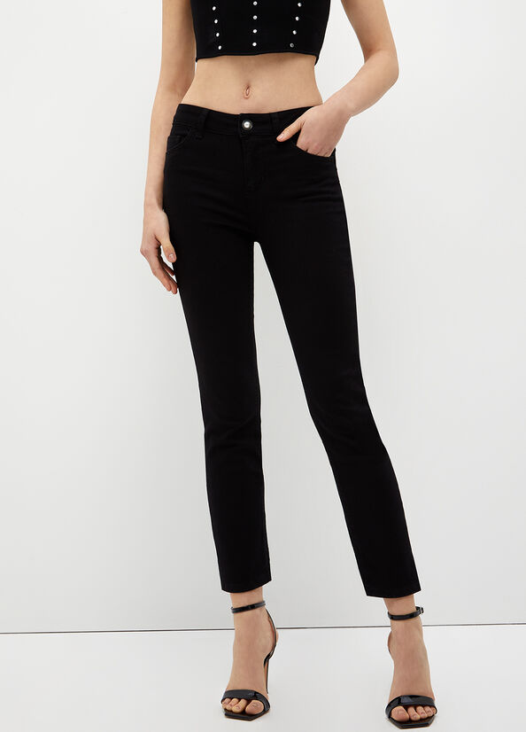 Liu Jo Eco-Friendly Skinny Jeans Dames Zwart | BLZ-354168