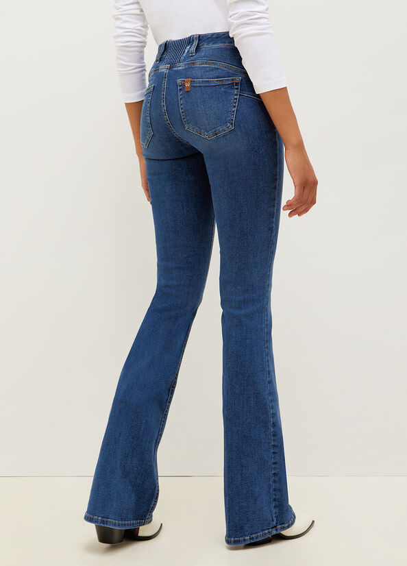 Liu Jo Eco-Friendly Straight Jeans Dames Blauw | JEP-012487