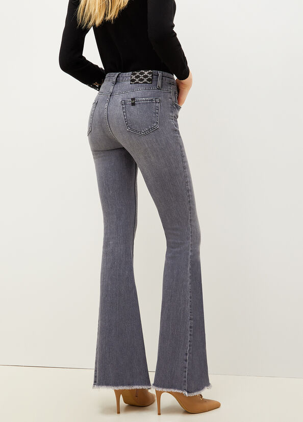 Liu Jo Eco-Friendly Straight Jeans Dames Grijs | KLU-267918