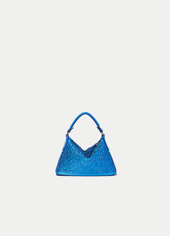 Liu Jo Mini Hobo With Gemstones Crossbodytassen Dames Turquoise | RSX-936217