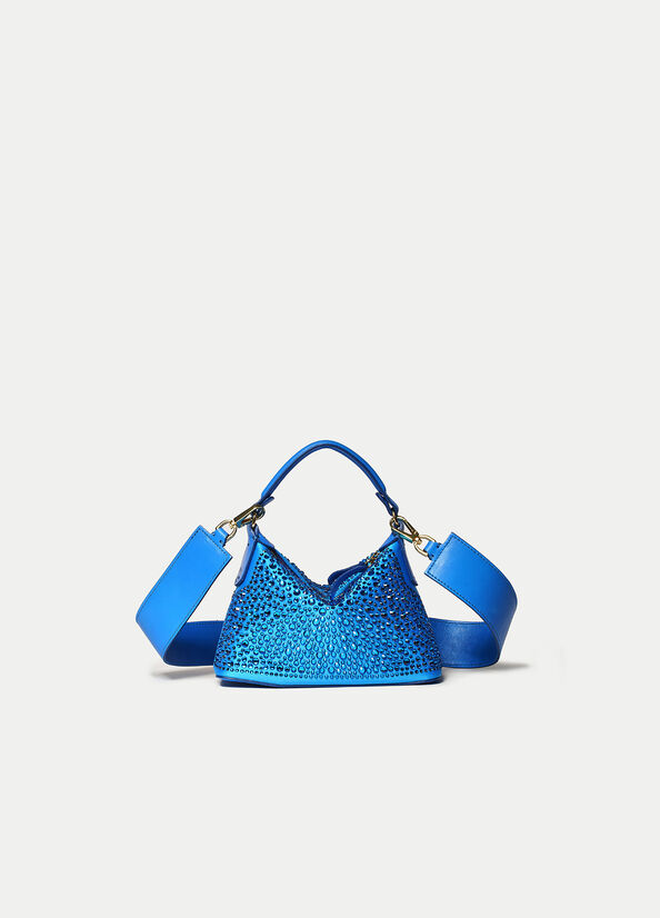 Liu Jo Mini Hobo With Gemstones Crossbodytassen Dames Turquoise | RSX-936217