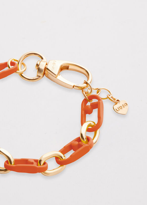 Liu Jo Monogram Bracelet Sieraden Dames Oranje | MYS-689145