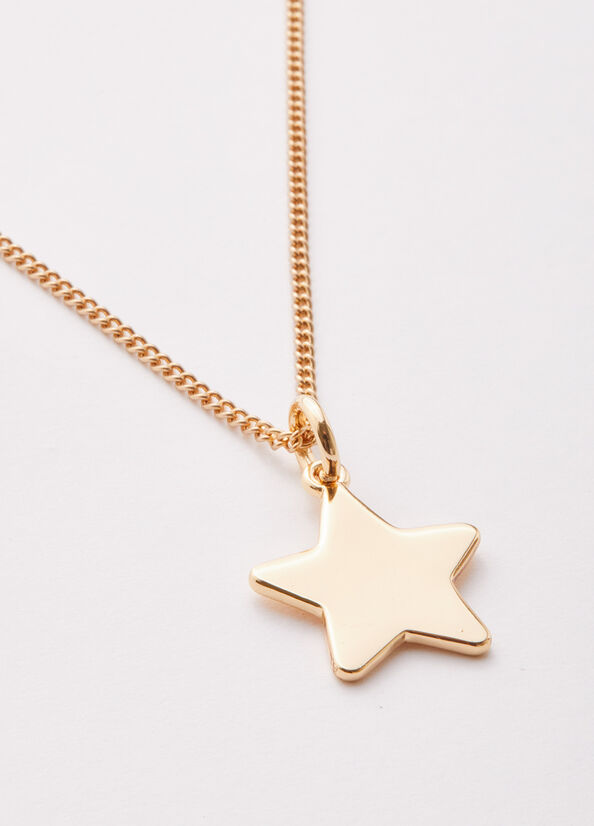 Liu Jo Necklace With Star Sieraden Dames Wit | FQU-158263