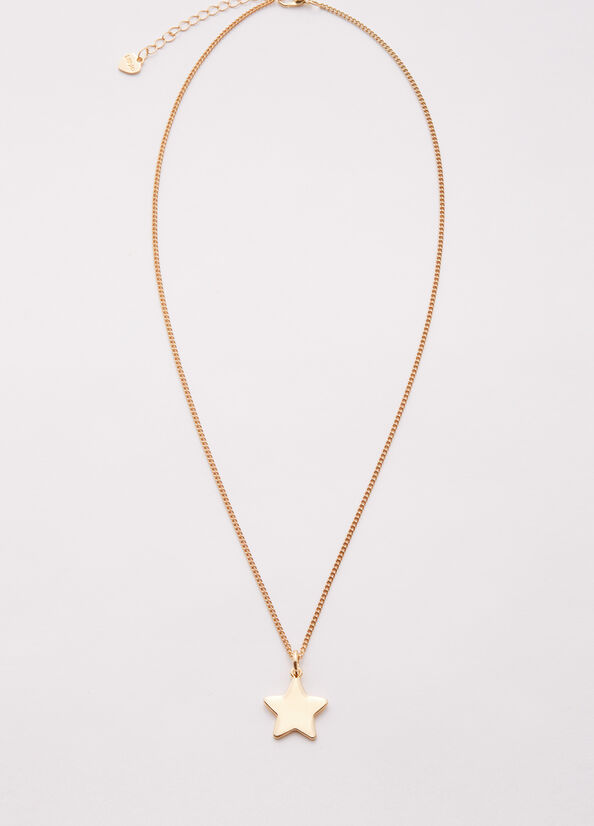 Liu Jo Necklace With Star Sieraden Dames Wit | FQU-158263