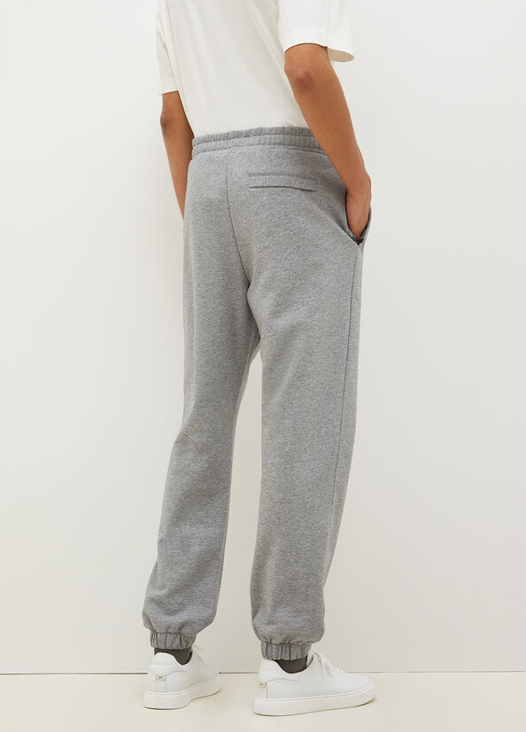 Liu Jo Plush Joggers Broek Heren Grijs | ZLM-408319