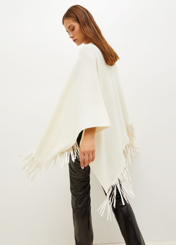 Liu Jo Poncho With Fringes Jassen Dames Room | RIH-839607