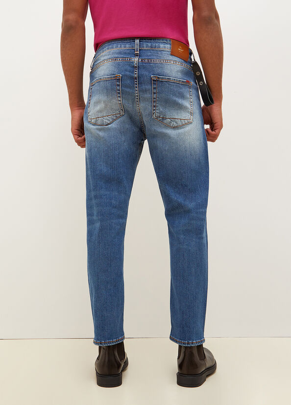 Liu Jo Regular Slim Fit Jeans Heren Blauw | MWZ-367182