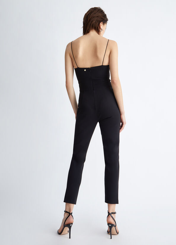 Liu Jo Smart Jumpsuit Jurken Dames Zwart | BVI-970153