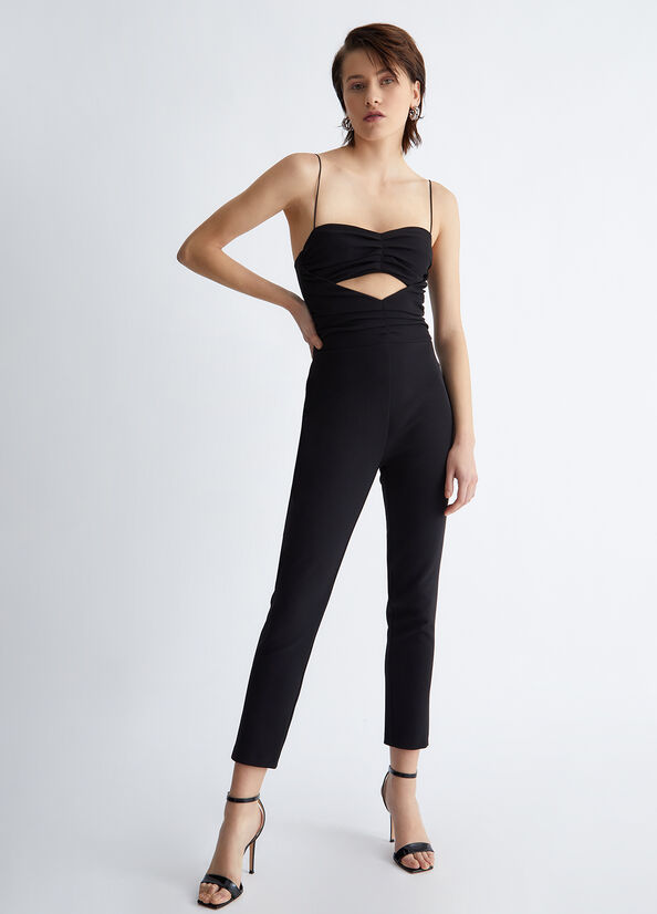 Liu Jo Smart Jumpsuit Jurken Dames Zwart | BVI-970153