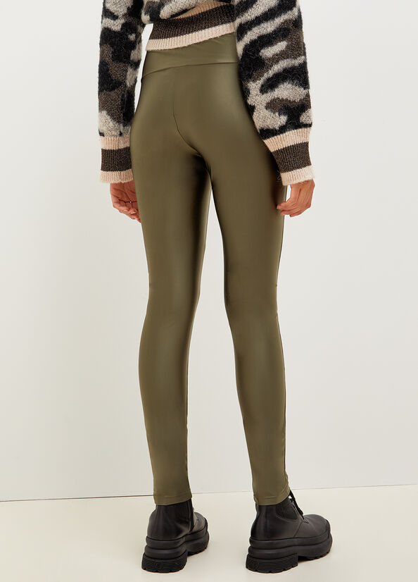 Liu Jo Stretch Jersey Leggings Broek Dames Groen | HCE-345680