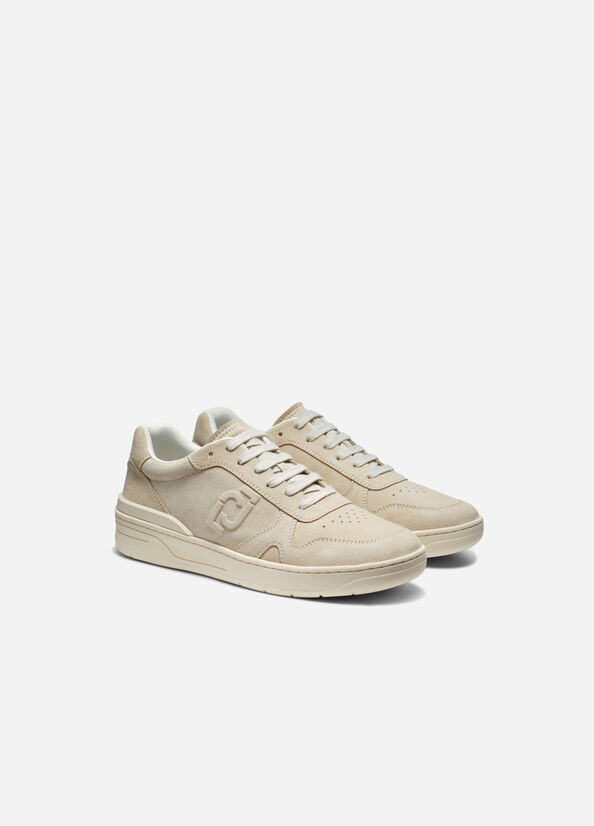 Liu Jo Suede Sneakers Heren Grijs | FMC-185643