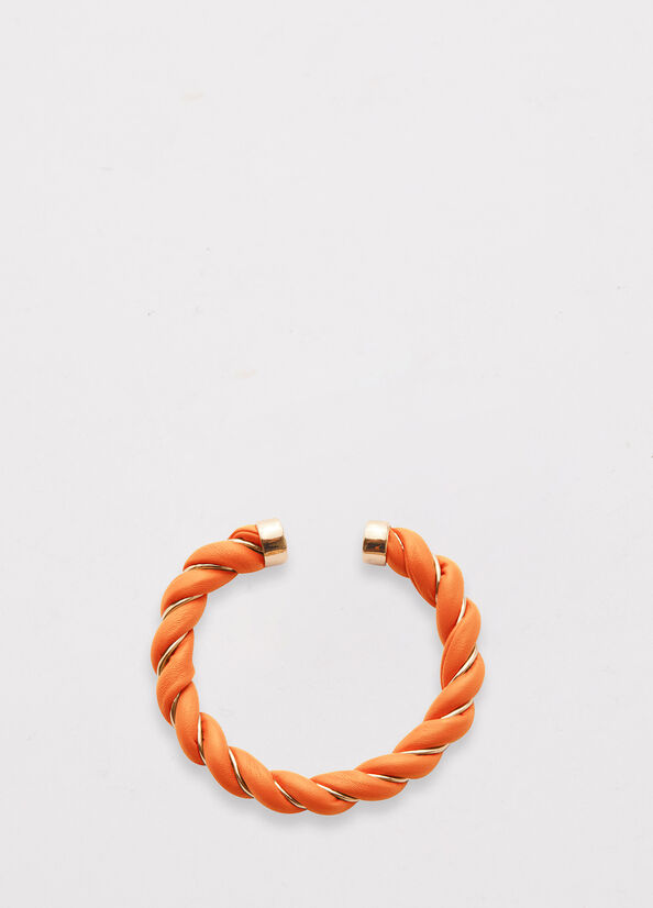 Liu Jo Torchon-Effect Bracelet Sieraden Dames Oranje | CAN-714398