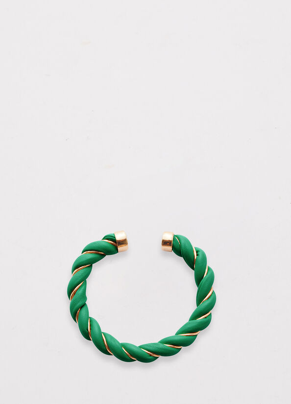 Liu Jo Torchon-Effect Bracelet Sieraden Dames Groen | PGK-193258