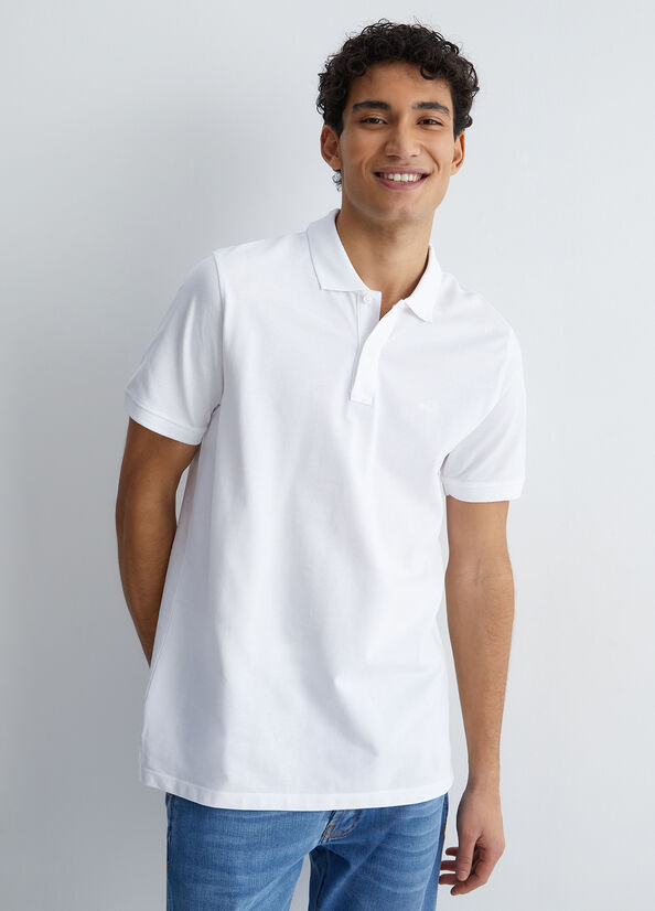 Liu Jo White Poloshirt Heren Wit | HMU-732168