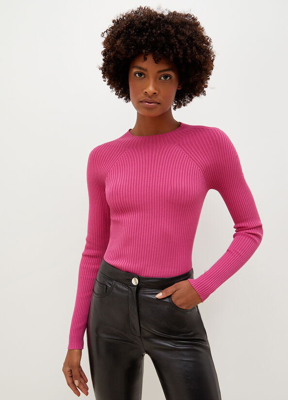 Liu Jo With Cut-Outs Truien Dames Roze | HVP-506491