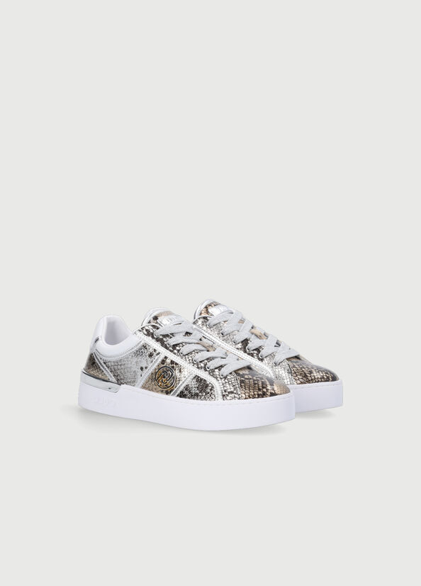 Liu Jo With Snakeskin Effect Print Sneakers Dames Slangenprint | WNJ-938541