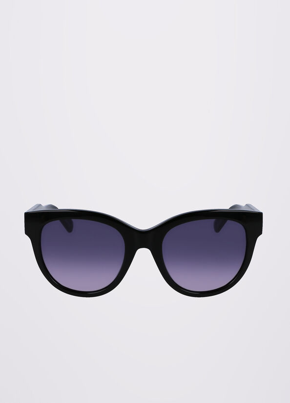 Liu Jo Acetate Zonnebril Dames Zwart | USJ-509268