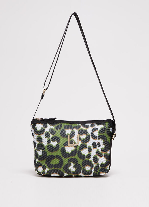 Liu Jo Animal-Print Crossbodytassen Dames Groen | CRD-250968