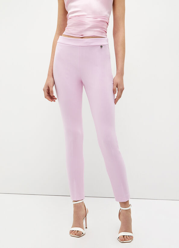 Liu Jo Cigarette Broek Dames Roze | RUA-506947