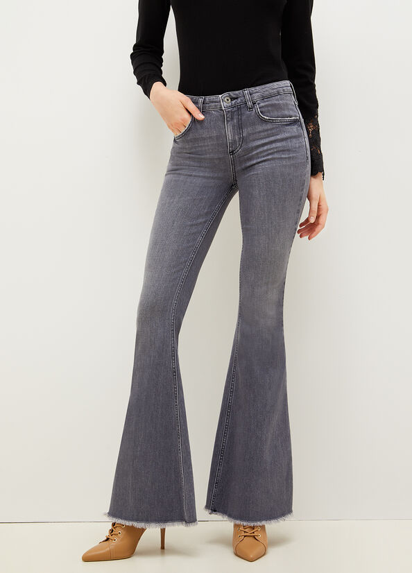 Liu Jo Eco-Friendly Straight Jeans Dames Grijs | KLU-267918