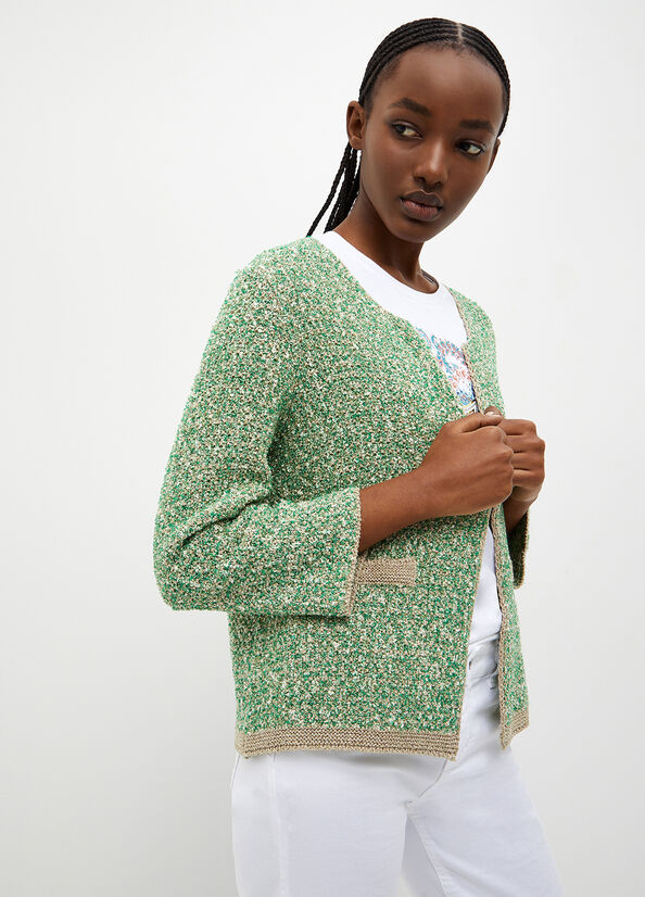 Liu Jo Knit Truien Dames Groen | XDU-029863