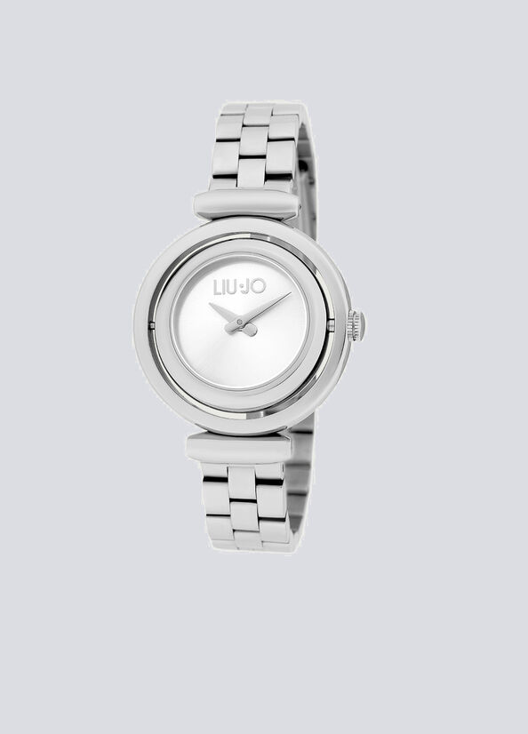 Liu Jo Stainless Steel Horloge Dames Zilver | QLN-823697
