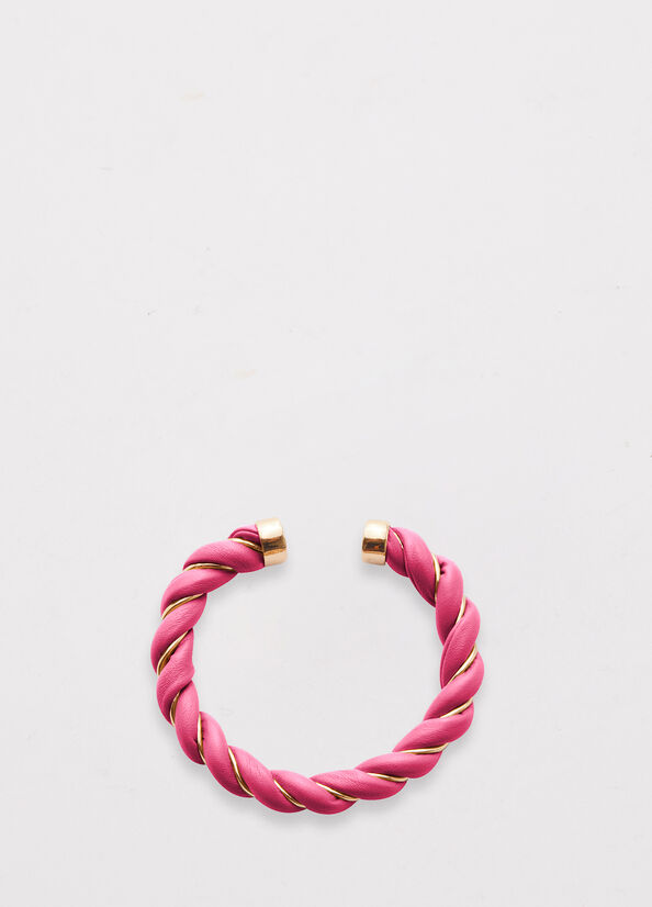 Liu Jo Torchon-Effect Bracelet Sieraden Dames Roze | TFK-930216